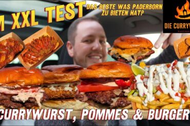 Die Currywurst Paderborn -  Frankfurter Weg in Paderborn im Test #currywurst #burger #paderborn