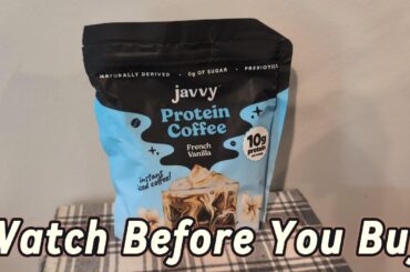 Honest Review -Javvy French Vanilla Iced Coffee