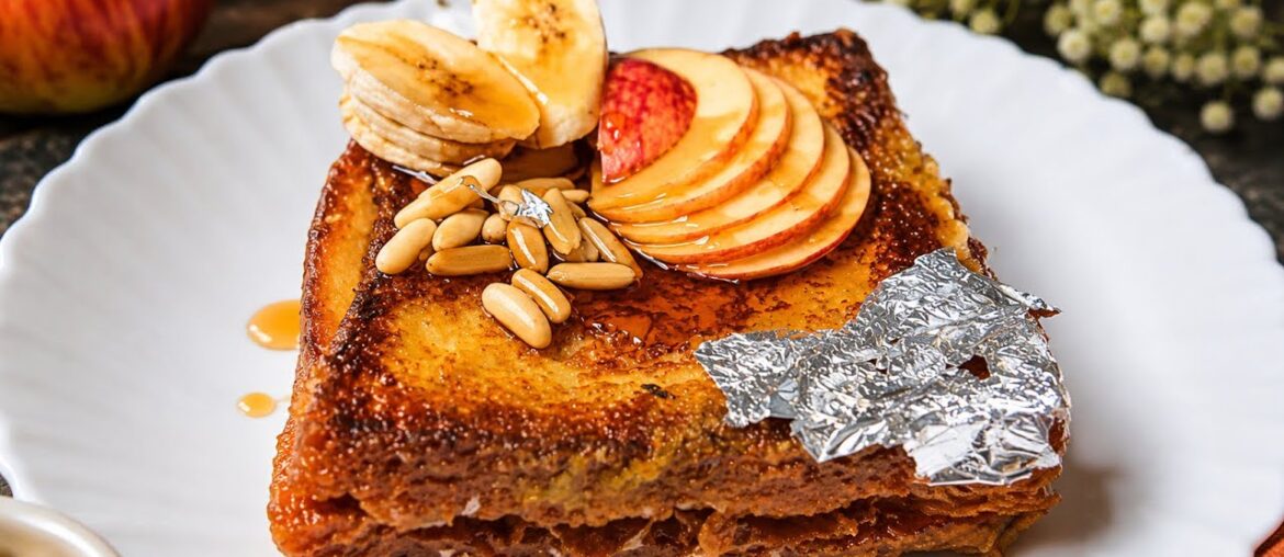 French Toast || Honey Drizzled || Loaded with fruits ||#huzayns#frenchtoast#recipes#shorts#viral French Toast || Honey Drizzled || Loaded with fruits ||#huzayns#frenchtoast#recipes#shorts#viral