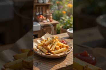 🍟 Tiny Chef Makes Crispy French Fries! 🤯