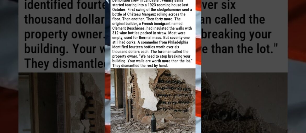 CONDEMNED WALLS AGED BETTER THAN THE BUILDING 🍷🧱😂