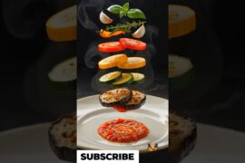 Ratatouille ASMR 🇫🇷 | Luxury French Vegetable Assembly in 8K Handcrafted Ratatouille  #foodasmr