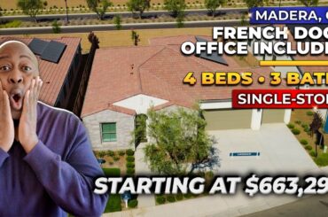 Mid-$600K Single-Story + French Door Office?! 🔥 | The Salsa Model by Lennar Homes 🏡