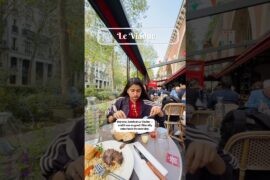 The best meal in Paris wasn’t even French. Watch till end #paris #foodietravel #foodie