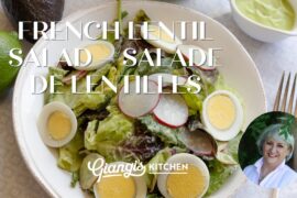 Salade de Lentilles – Simple French Recipe That Looks Fancy