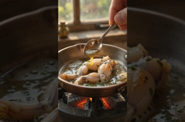 France's Herb Butter Frog Legs #asmrsounds #cooking