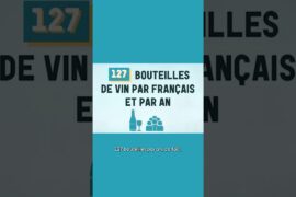 Les français boivent en moyenne 127 bouteilles de vin par an, par personne
