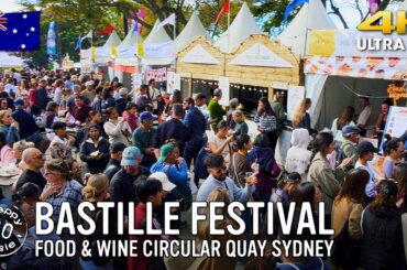 Sydney's Bustling Bastille Festival | Best French Food | 4K