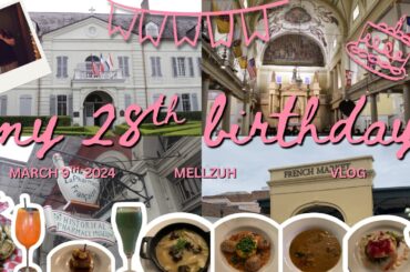 My 28th Birthday | Museums, Shopping & Fine Dining in New Orleans 🎂⚜️