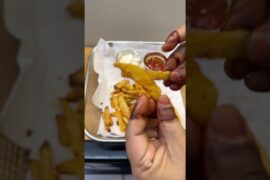 🤤 Crispy French Fries at Home | Easy Potato Fries Recipe #Shorts