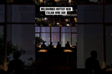 New Italian Wine Bar in Melbourne CBD - The Florence