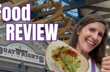 Food REVIEW: Boatwrights Dining Hall at Disney World Moderate Resort - Port Orleans Riverside