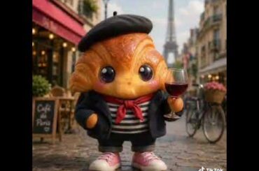 Croissant Wine Baby - Brainrot Français