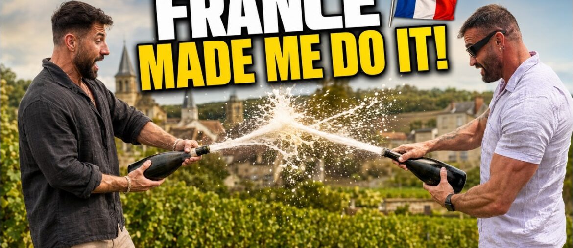 24 Hours Drinking Champagne in France 🇫🇷🍾