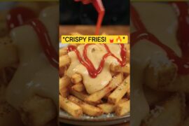 Loaded French Fries ASMR 🤤🍟 | Crispy & Cheesy Fries #shorts