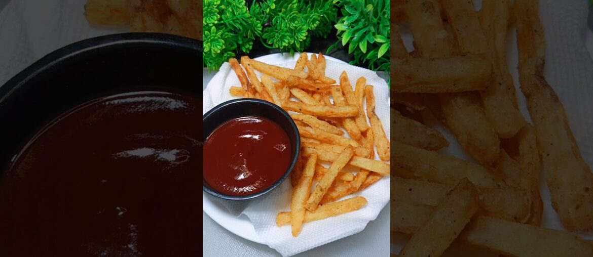 crispy french fries recipe ! #frenchfries #potatosnacks #snacks #shorts #food