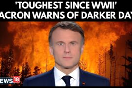 Emmanuel Macron Convenes Crisis Meeting As France Battles Massive Wildfires, Over 250,000 Evacuated