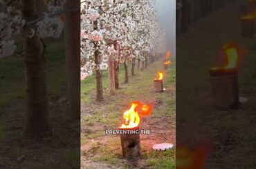 Why French Cherry Farmers Light Hundreds of Fires Before Sunrise 🍒🔥