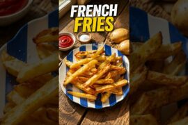 Homemade 'FRENCH FRIES' 🍟😋 | #shorts #cooking #frenchfries #recipe