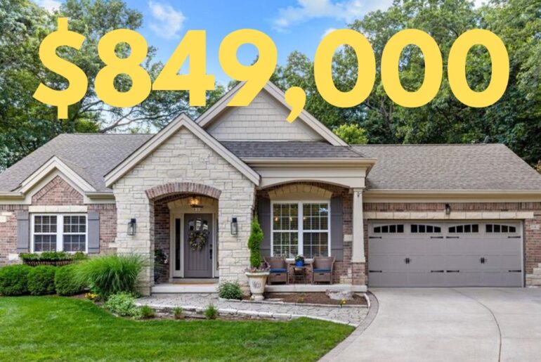 BALLWIN, MO HOME TOUR: STUNNING UPDATED RANCH ON A QUIET CUL-DE-SAC
