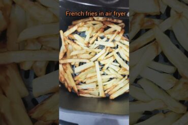 #frenchfries in airfryer.. #mini vlog #Anjali jagan