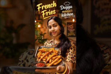 Barish😇 +old song🥰 &Crispy French fries 🍟 #Recipe #Cooking #Support me🙏@Duggu mama's kitchen
