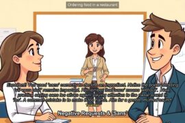 [French A2] Ordering Food in French: Restaurant Conversation Lesson (French for English speakers)