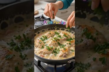 French Velvet Chicken Fricassee will ruined all other comfort food for you 🍗✨ #foodtok #easyrecipes