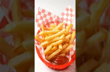 Crispy French Fries Recipe 🍟 | AI Cooking Video | Double Fry Secret #shorts