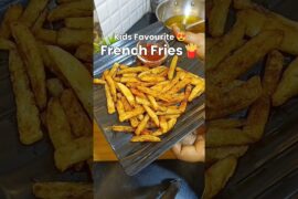 Kids Favourite 🍟 French Fries Recipe | #shorts #shortvideo #frenchfries #kidsfavourite #snacks