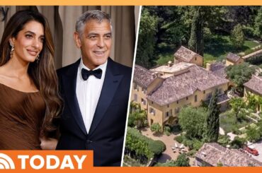 George Clooney and Family Flee Home in France Amid Wildfires