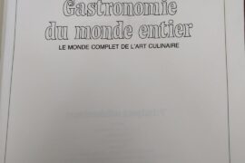 Je suis retombé sur des livres de recettes de la gran mama !