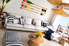 Residential space by the beach