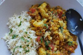 2ème recette vegan de la semaine, c'est devenu ma façon préférée de faire du chou-fleur surgelé