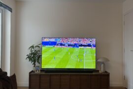 Hello! Ideas on how to decorate behind/side of TV? :)