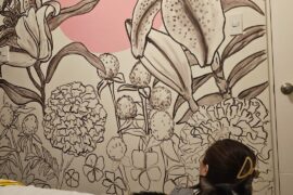 Painted this wall in my bedroom. Help me what to do next. Swipe to see my options...