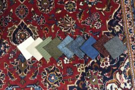 Do any of these couch colours match this rug?
