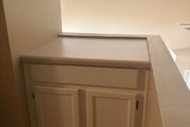 What to put on this random counter top?