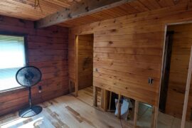 Log Cabin colors help