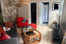 Multi door living room