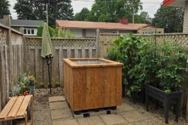 380$ DIY 1000L Tote Hot Tub