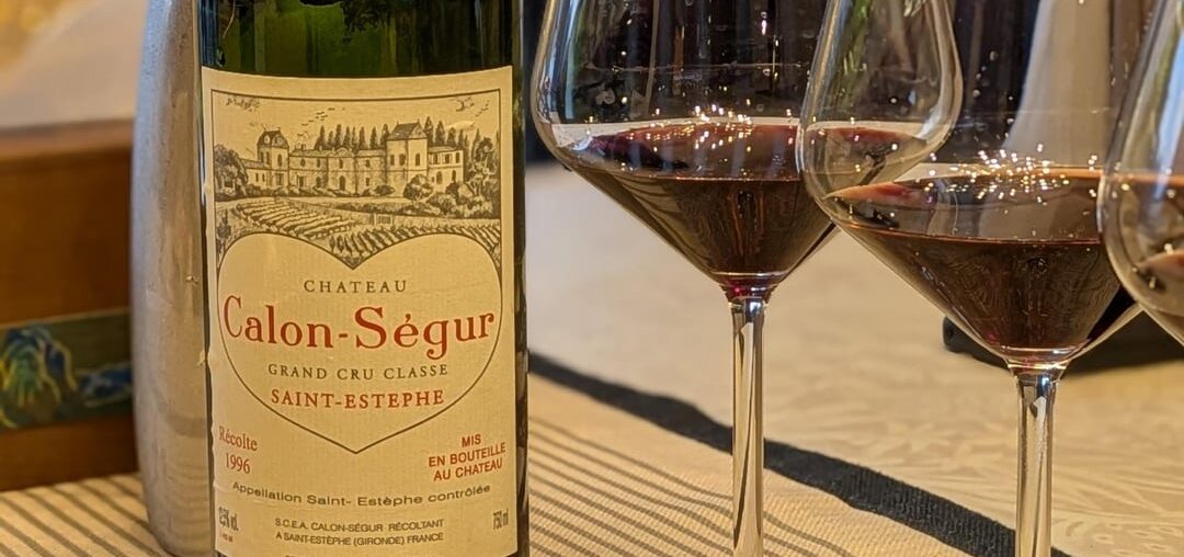 1996 Calon-Segur tasting notes 1996 Calon-Segur tasting notes