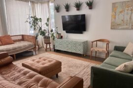 Can you suggest any rugs for this living room?