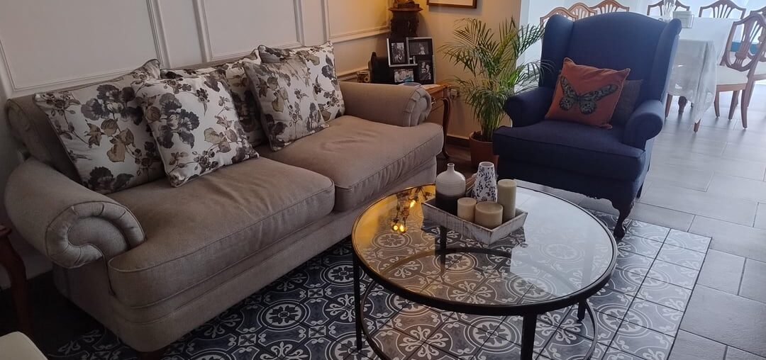 What do you think of my tile rug? What do you think of my tile rug?