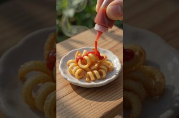 The Vegetable That Looks Like a Fancy French Fry! 🥕🍟 | Tiny Parsnip Kitchen ASMR #shorts