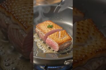The Sous Vide Duck Breast Steak with Sweet Pumpkin Puree! 🦆✨ French Meets Korean Gat Kimchi Magic
