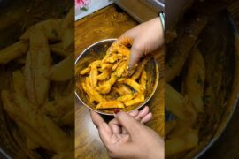 Secret Trick for Perfect French Fries 🔥 | potato recipe #shorts