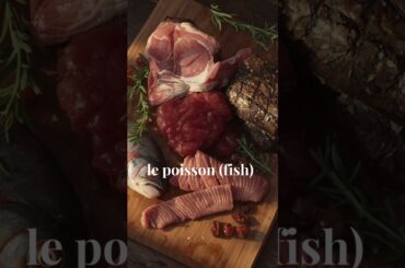 Essential French Food Vocabulary for Beginners 🇫🇷🥐 #frenchshorts #learnfrench