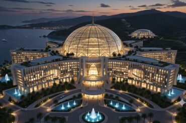 Inside the $1 Trillion Sovereign Arcology: The Ultimate Royal Palace Estate (Day & Night) part-2