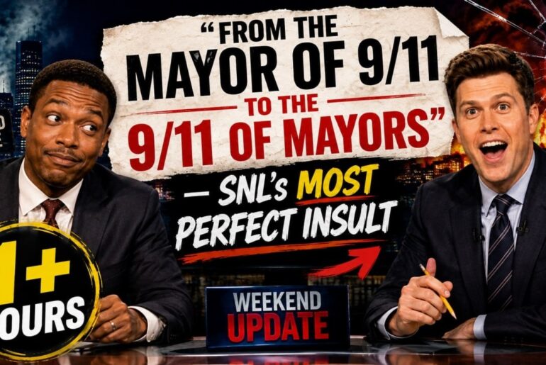 From the Mayor of 9/11 to the 9/11 of Mayors — SNL's Most Perfect Insult 🔥😂